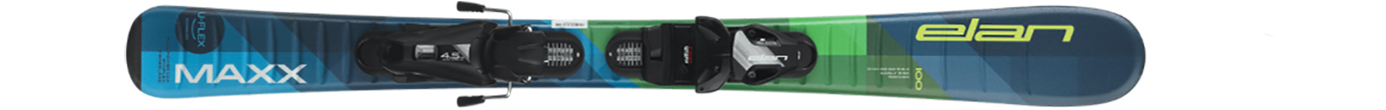 Горные лыжи с креплениями Elan Maxx Jrs + EL 4.5 Shift (100-120)