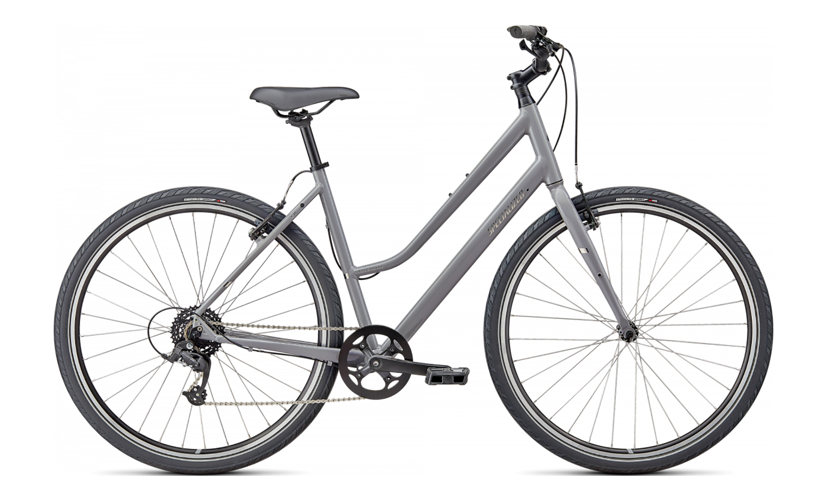 Велосипед Specialized Crossroads 1.0 ST (Gloss Cool Grey/Chrome)